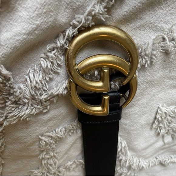 Authentic Gucci Marmont belt black size 90 - Picture 1 of 4